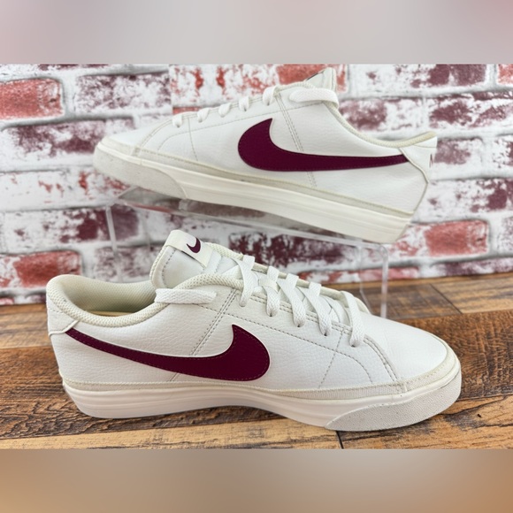 Nike Women's Court Legacy Next Nature White Rosewood Sail, US Size 9.5 - Picture 2 of 11